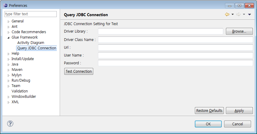 Query JBDC Connection